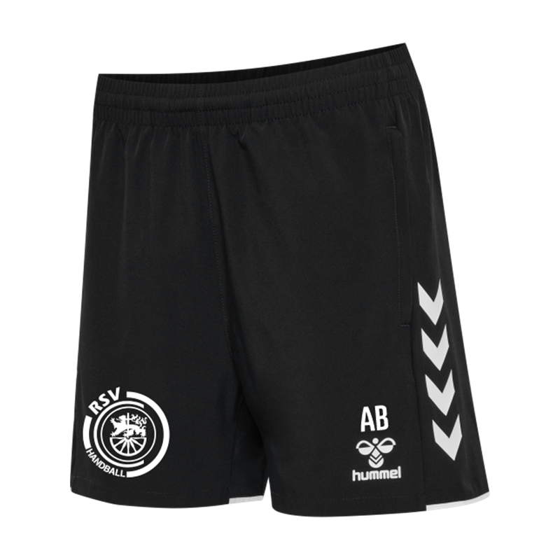 Radeberger SV Woven Shorts Damen schwarz/weiss