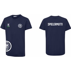 Radeberger SV T-Shirt "SPIELERMUTTI" dunkelblau Unisex